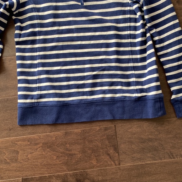 Women’s Vineyard Vines half zip sweatshirt navy and white stripe XS - Picture 5 of 8